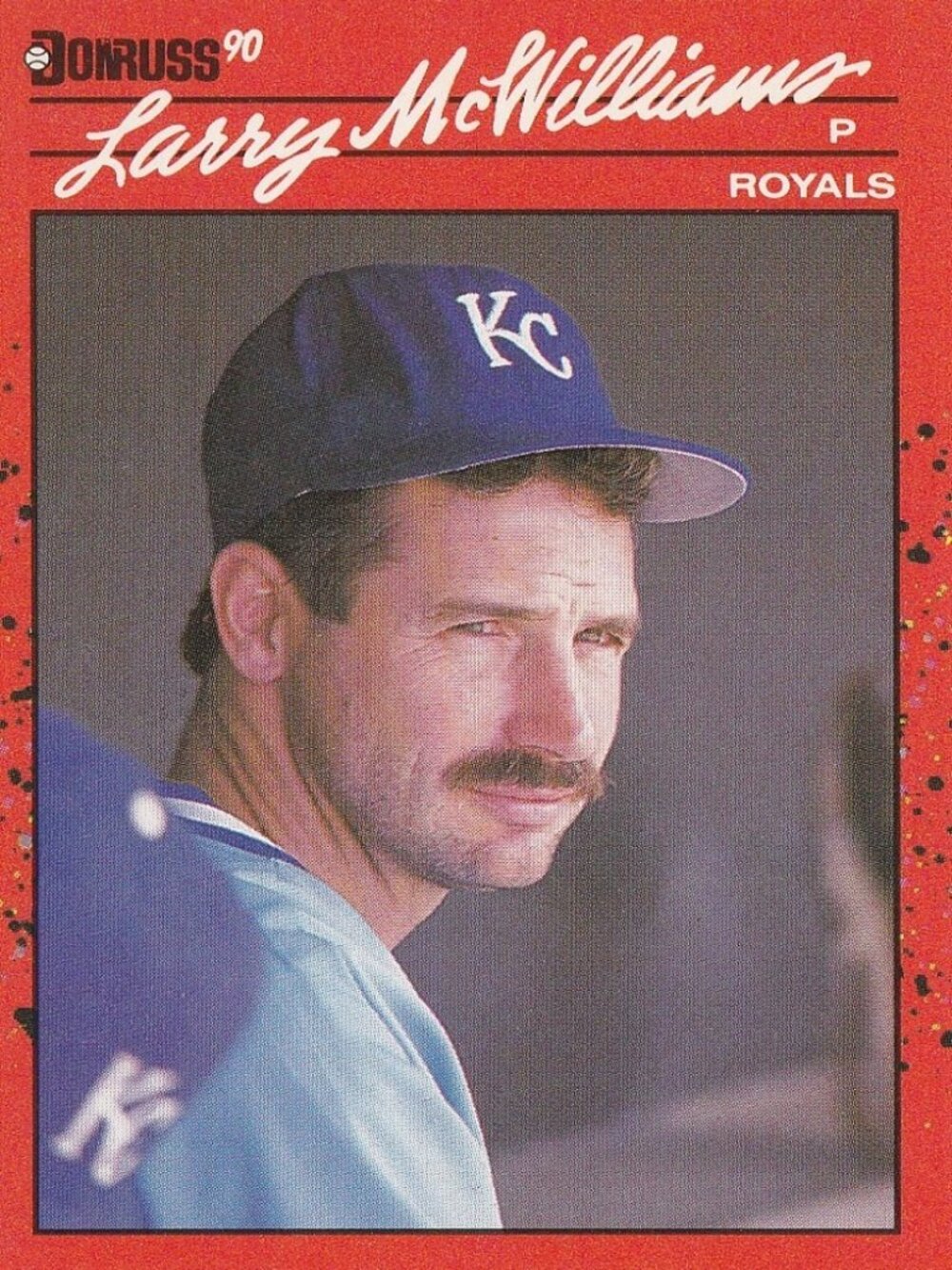 Larry McWilliams - Donruss '90 MLB Baseball Card